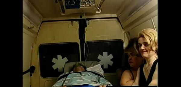  Midgets sex party in the ambulance